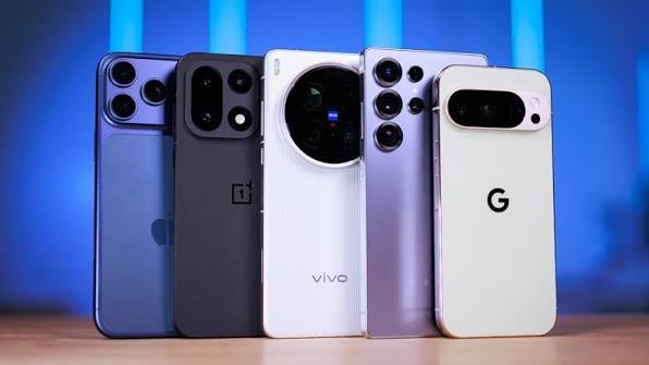 Range of smartphones
